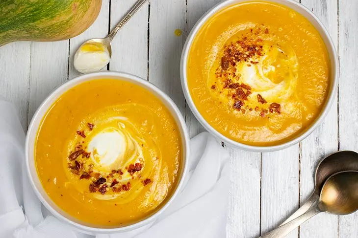 Spicy Pumpkin Soup Supa de dovleac reteta de toamna