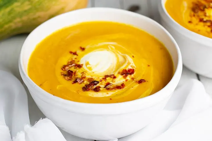 homemade Spicy Pumpkin Soup