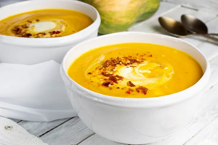 Spicy Pumpkin Soup recipe 