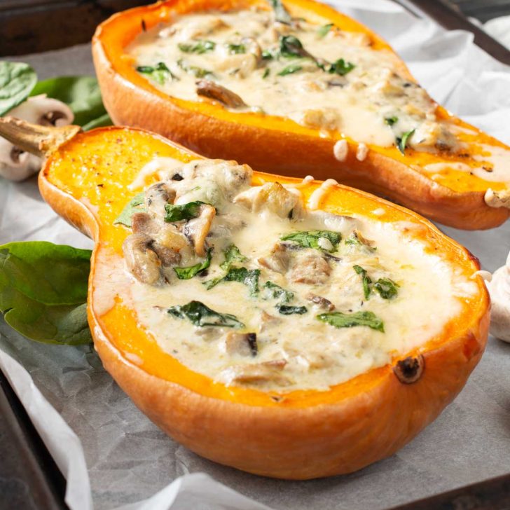 Stuffed Butternut Squash dovleac umplut