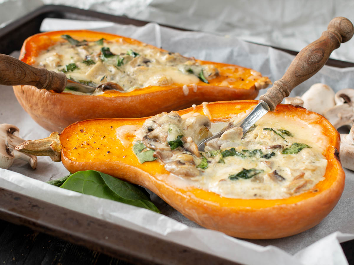 Stuffed Butternut Squash