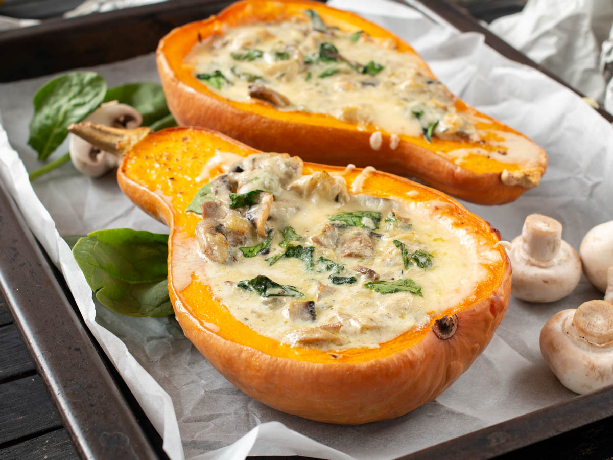 Stuffed Butternut Squash recipe