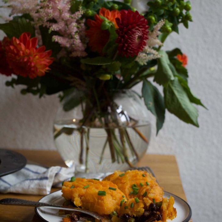 Sweet Potato Shepherd's Pie Vegan Recipe