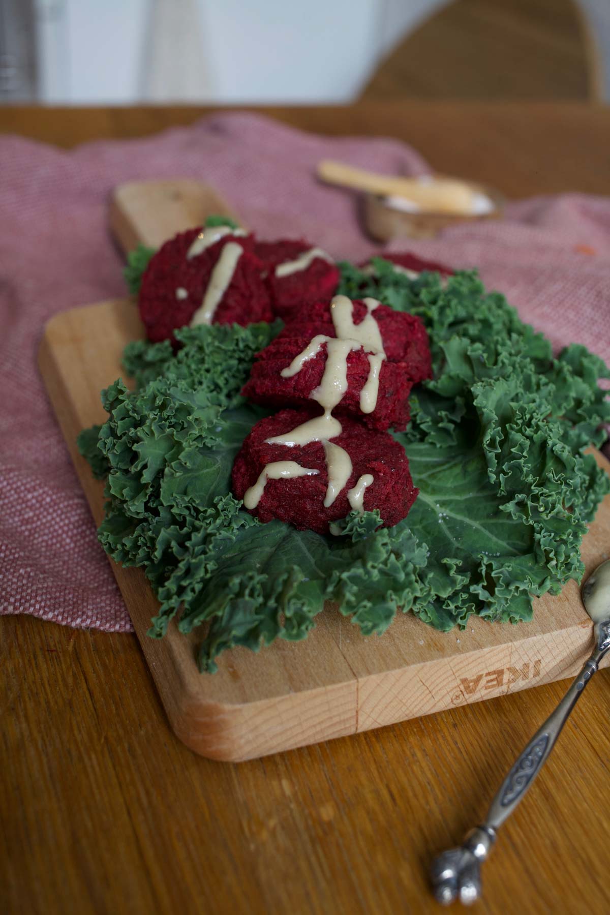 Vegan Pink Falafels