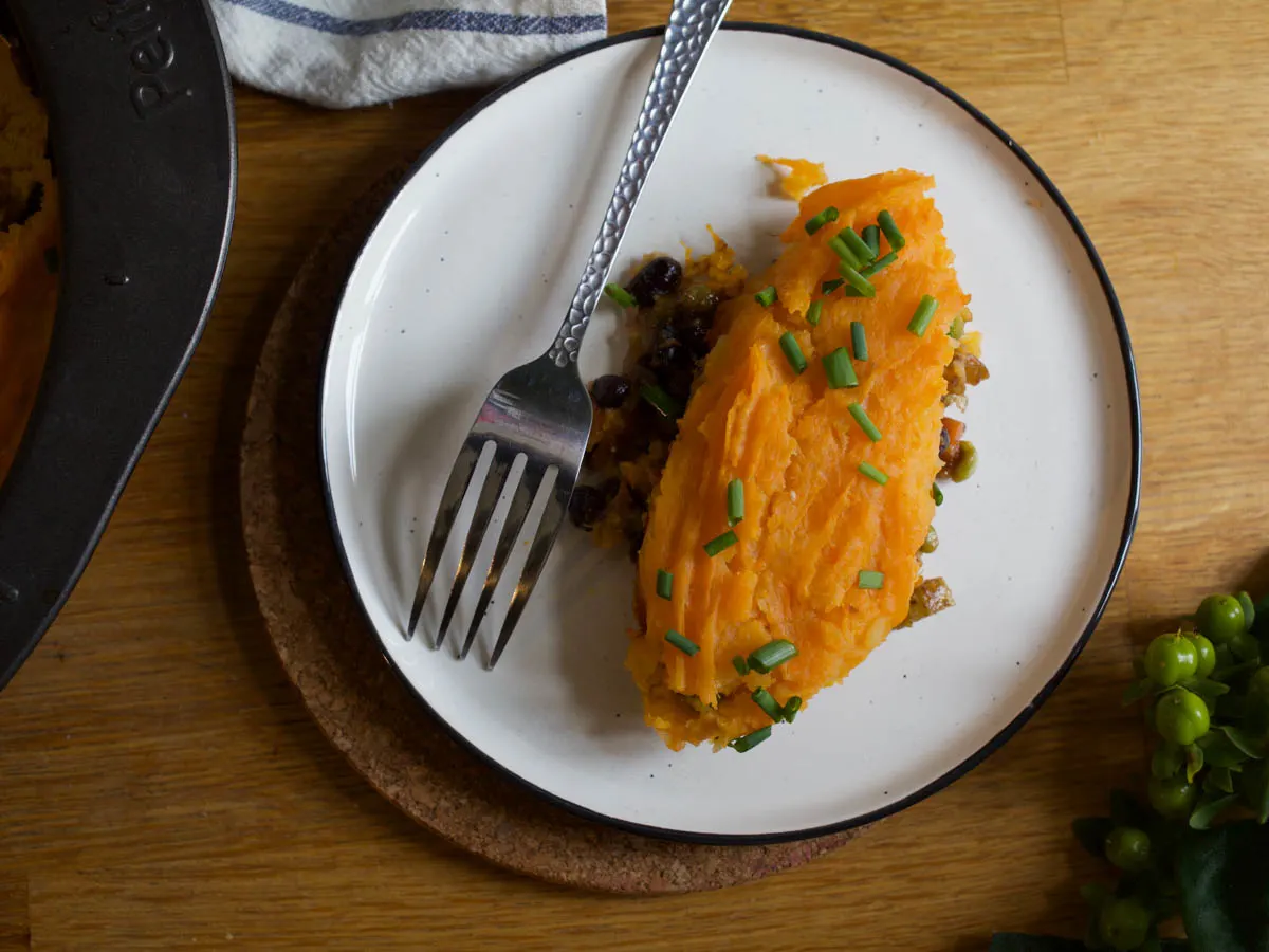 Vegan Sweet Potato Shepherd's Pie