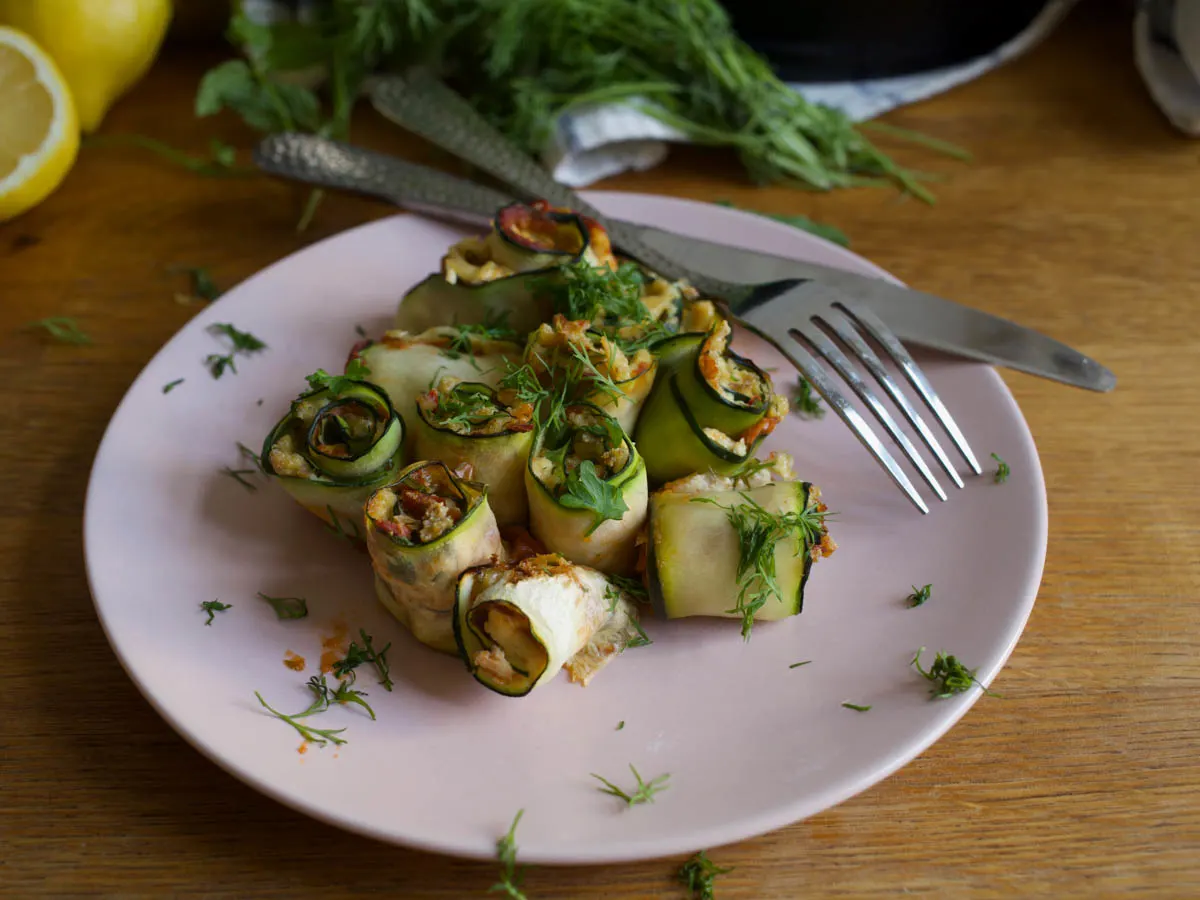 Zucchini Rollups easy recipe