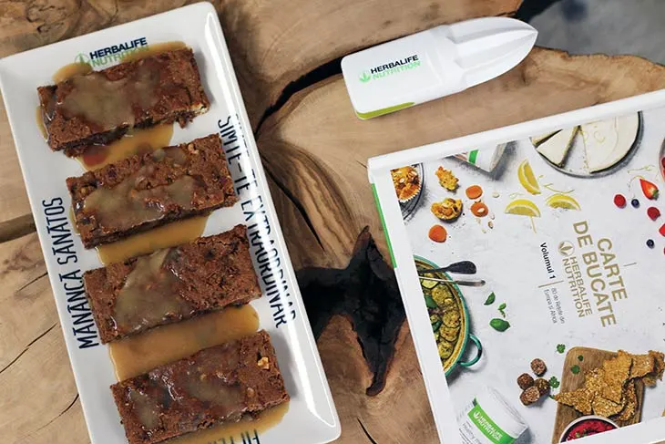 batoane hiperproteice toffee protein bars with topping