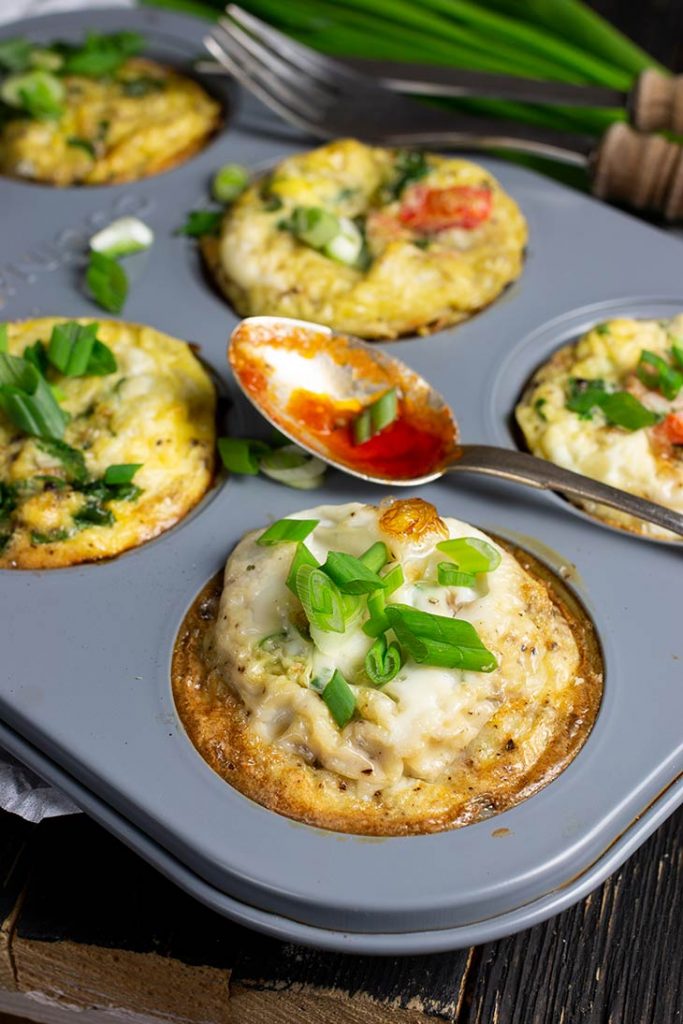 Vegan Eggless 'Egg' Bites - Gourmandelle