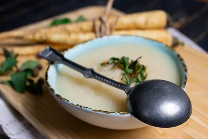 Cream of parsnip soup recipe