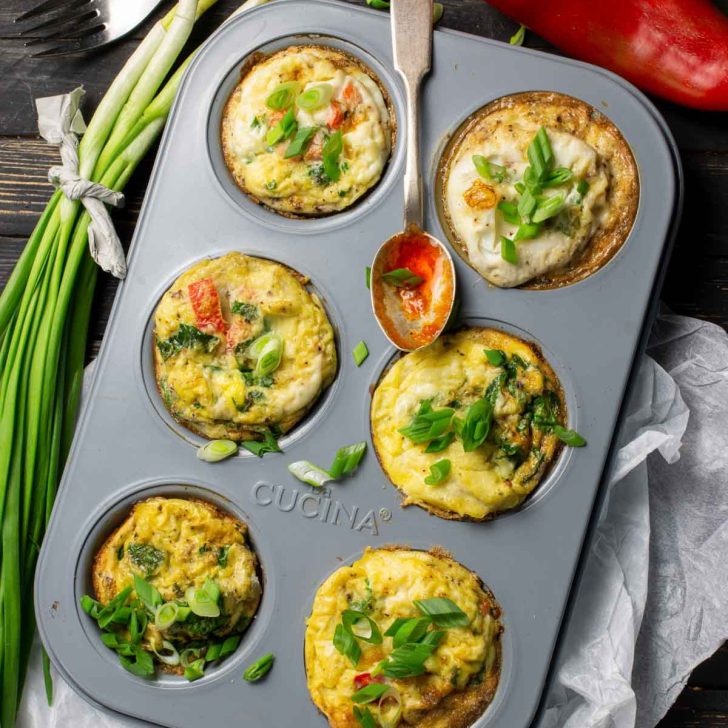 Egg Bites Mini Omlete la cuptor