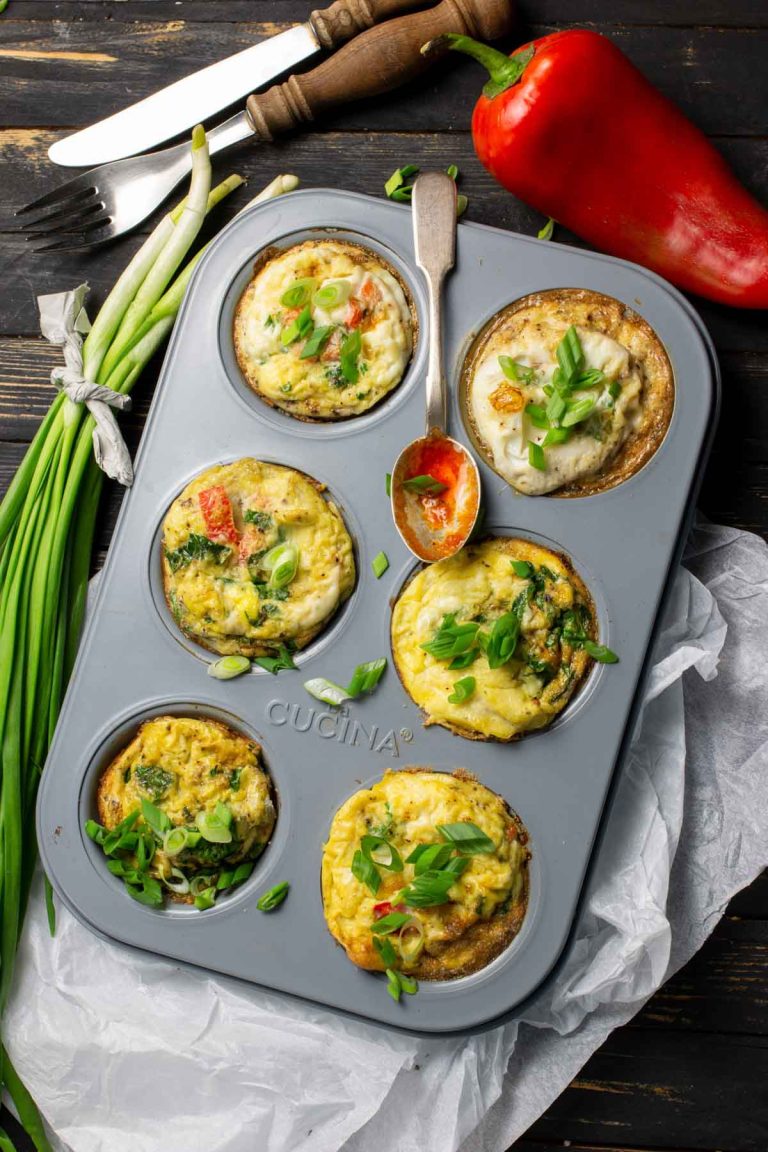 Egg Bites Mini Omlete la cuptor