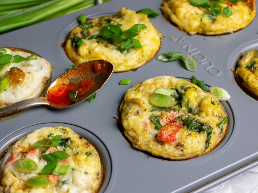 Vegan Breakfast Egg Bites Mini Omlete