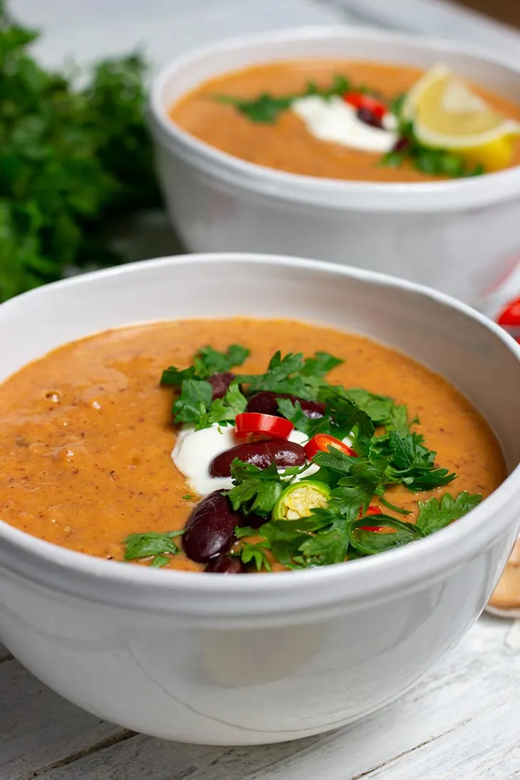 Vegan Kidney Bean Soup