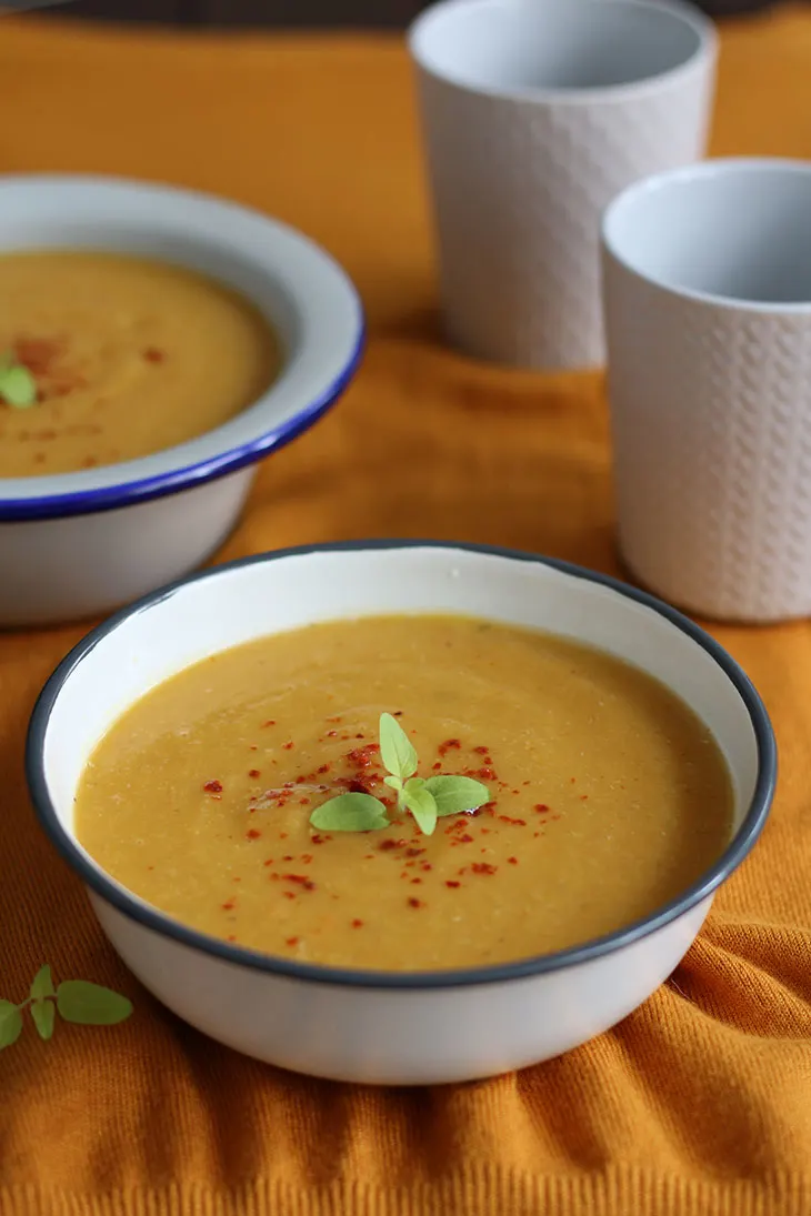 Cream of vegetables soup supa crema de legume reteta de post