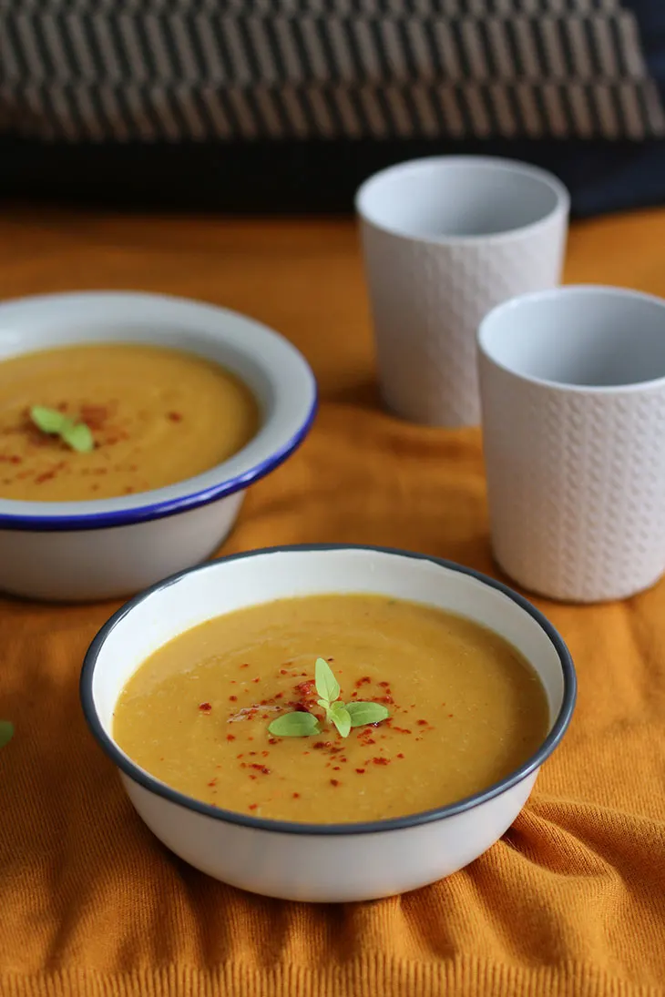 homemade Cream of vegetables soup