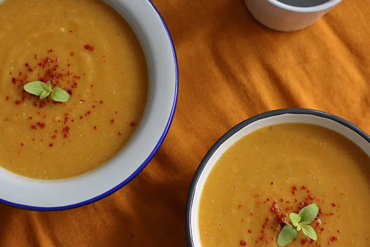 Creamy vegetables soup