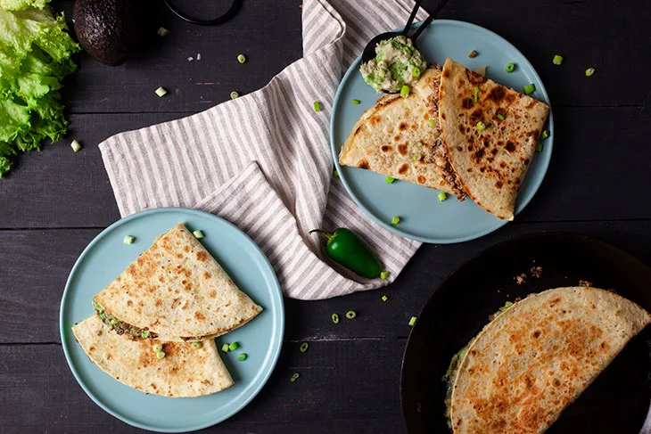 Ground Soy Quesadillas