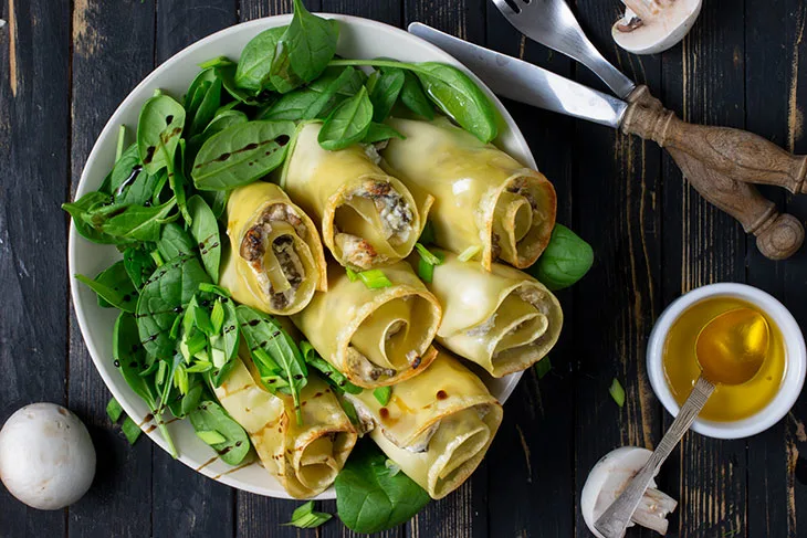 Vegan Lasagna Roll-ups