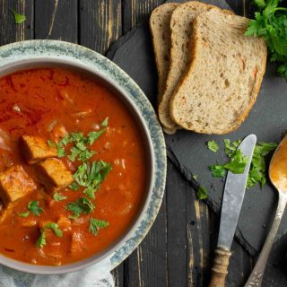 Vegan goulash soup recipe