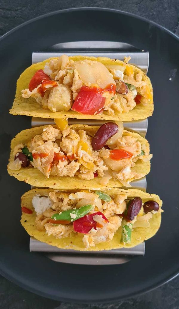 Hard Shell Breakfast Tacos Gourmandelle