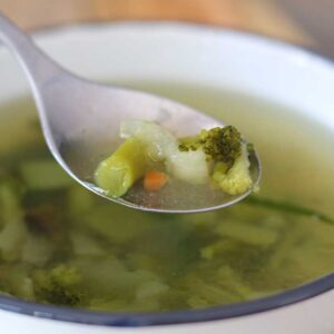 Clear Broccoli Soup Recipe Supa clara cu broccoli