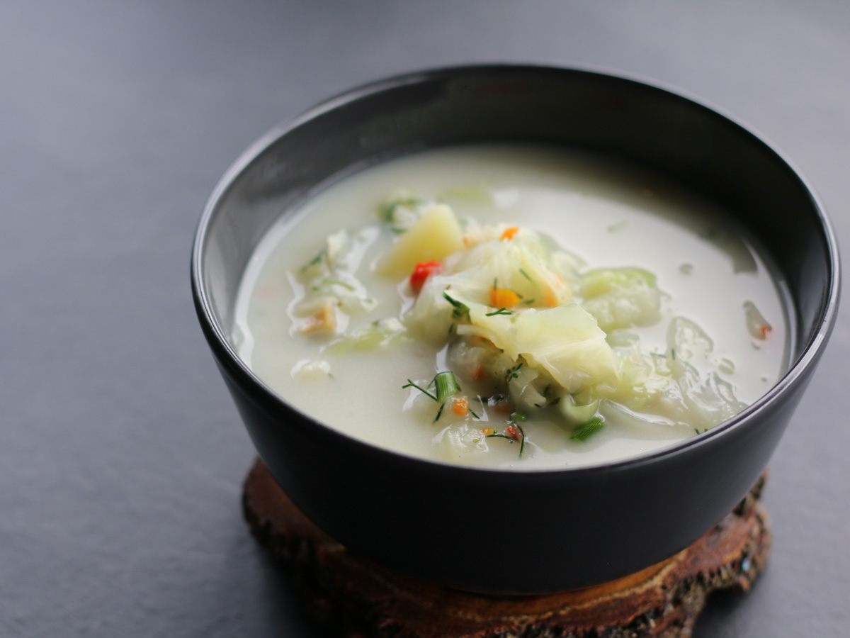 easy potato cabbage soup