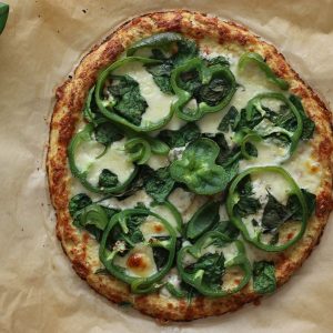 Vegetarian Keto Pizza