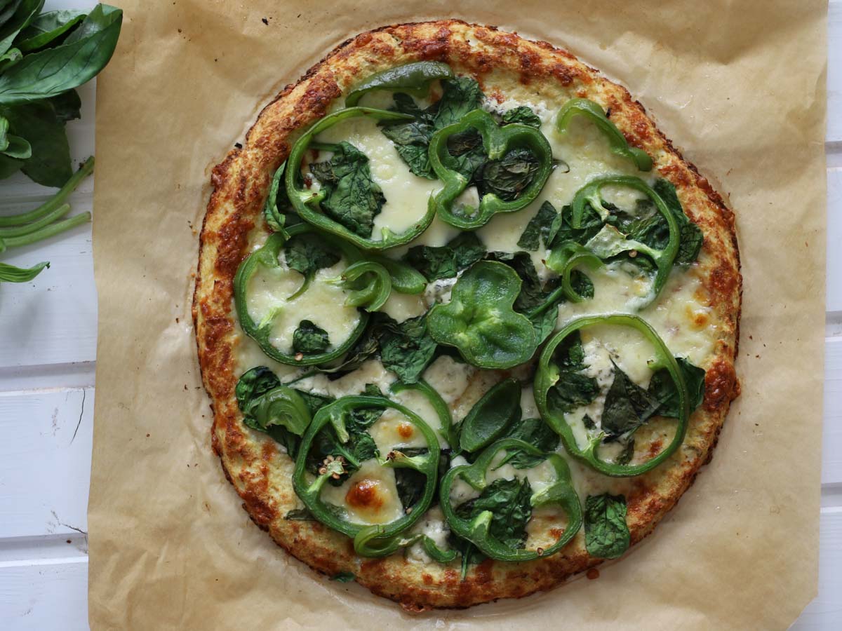 Vegetarian Keto Pizza