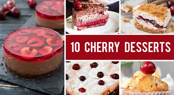 10 Beautiful Cherry Desserts You Can Easily Make At Home