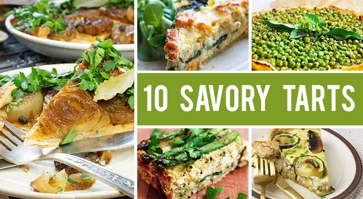 10 Savory Tart Recipes You'll Want To Bake Again and Again
