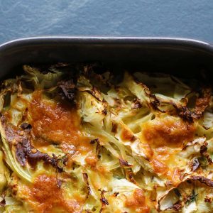 Cheesy Cabbage Casserole Varza gratinata