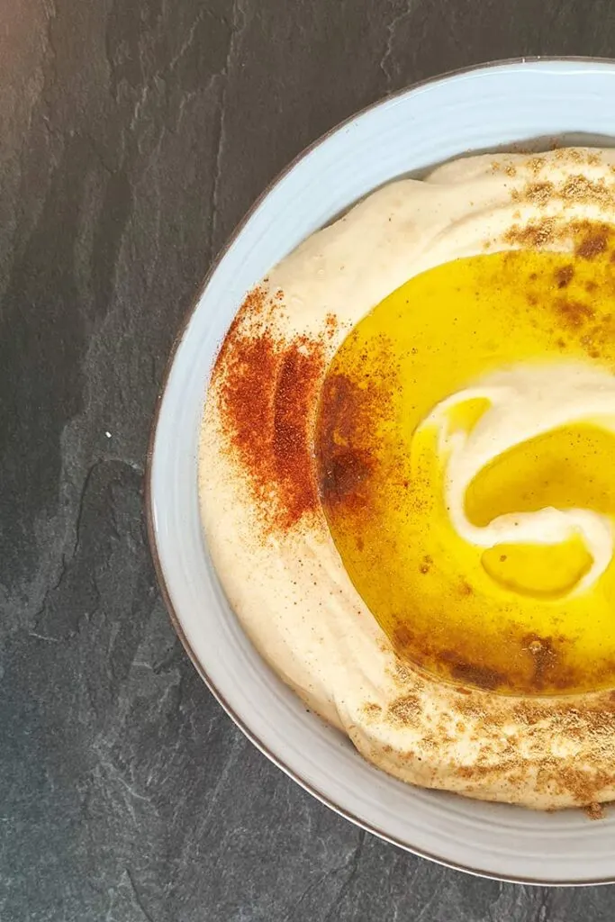 extra creamy hummus