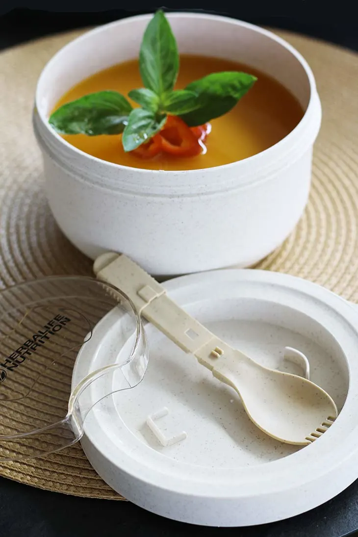 protein-rich cream soup