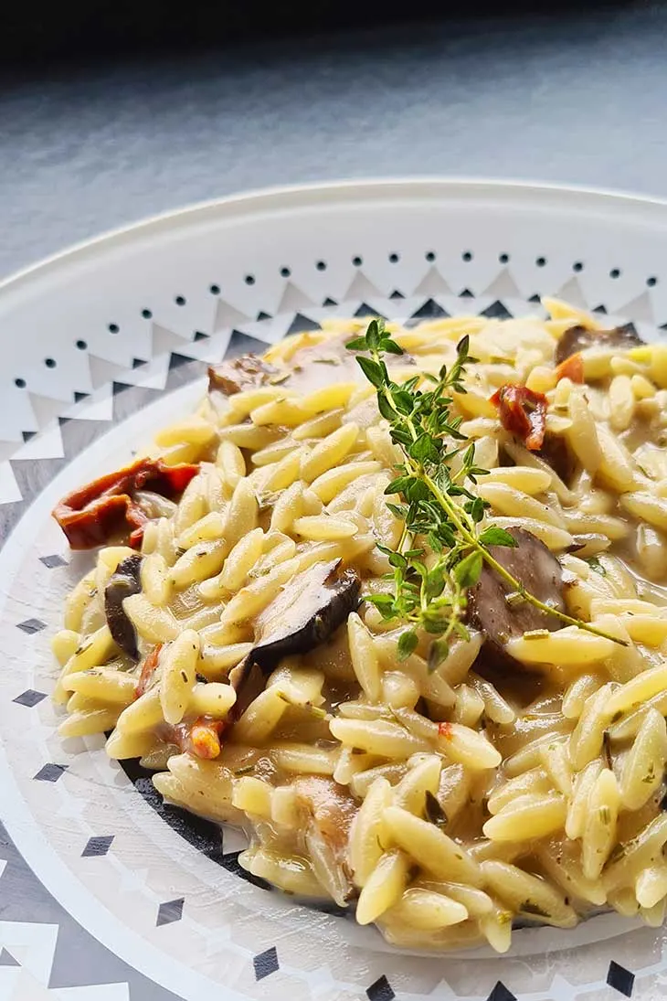 truffle orzo