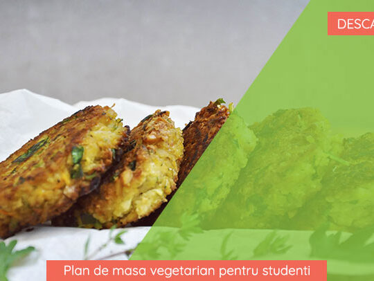 Plan de masa vegetarian pentru studenti