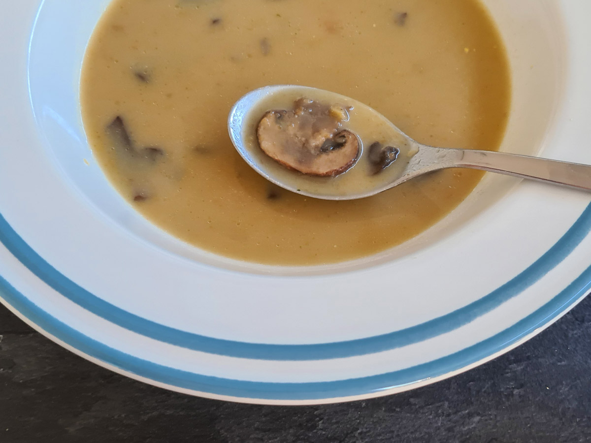 asian mushroom soup vegan recipe