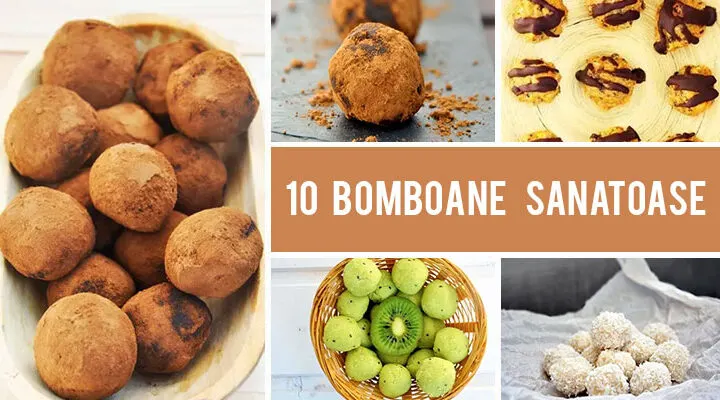 10 Retete de trufe si bomboane sanatoase