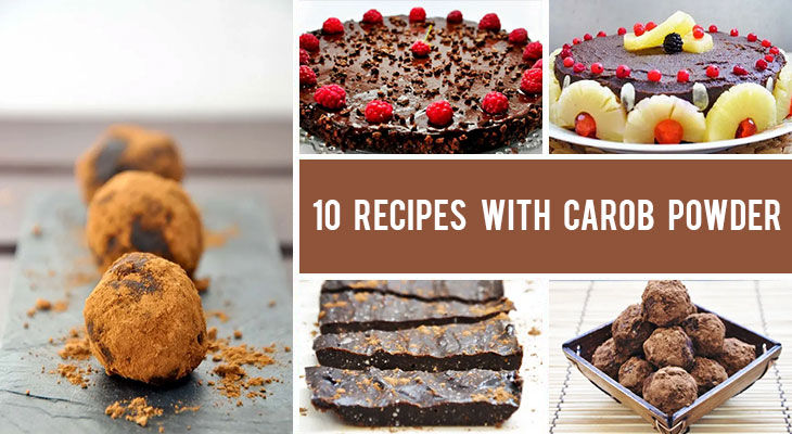 How to Use Carob Powder to Replace Cocoa - 10 Recipes with Carob Powder
