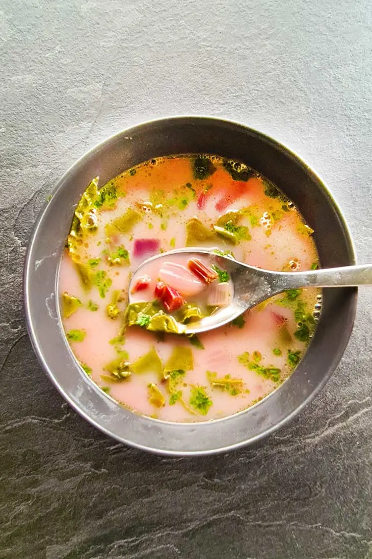 beetroot greens soup ciorba de frunze de sfecla