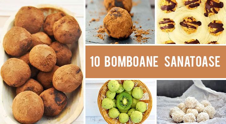 10 Retete de trufe si bomboane sanatoase