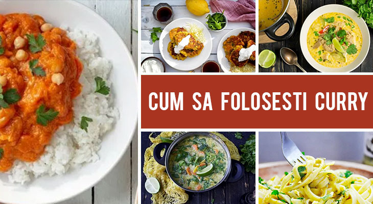 Cum sa folosesti curry in retete