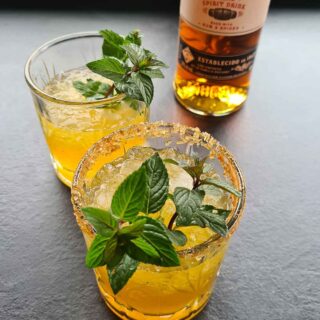 Dark Rum Spiced Mojito