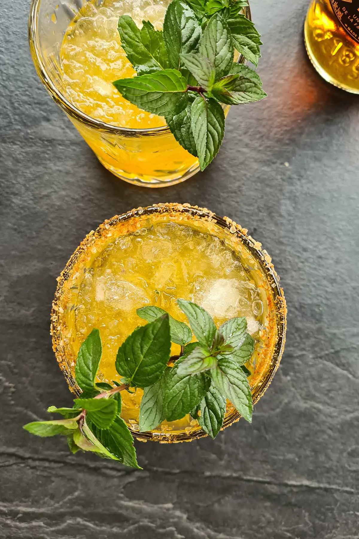 Dark Rum Spiced Mojito cocktail recipe