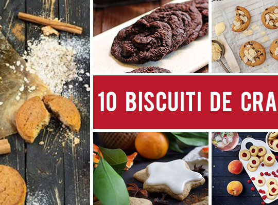 10 Biscuiti de Craciun pe care ii poti face rapid si usor