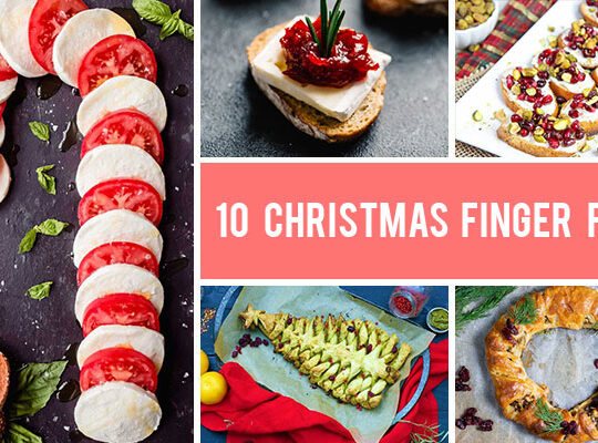 10 Vegetarian Christmas Party Finger food ideas