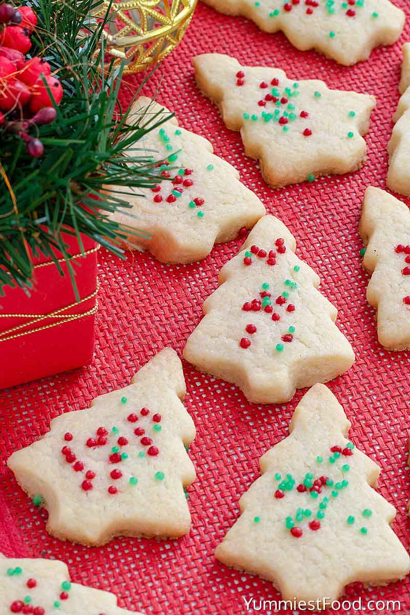 Christmas Shortbread Cookies