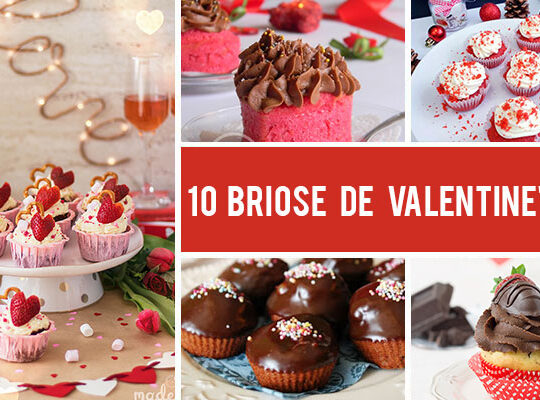10 Retete de briose si cupcakes pentru Ziua Indragostitilor