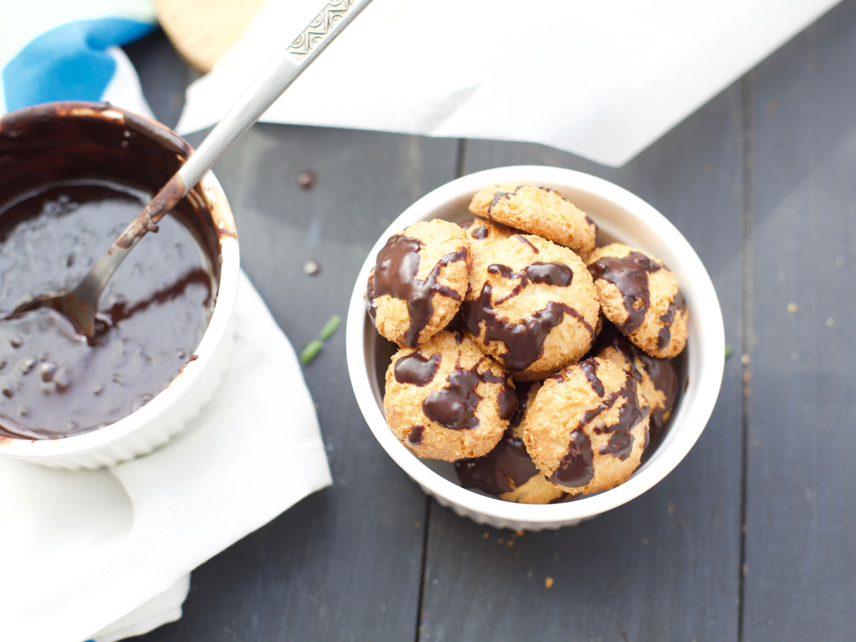 How to make Vegan Macaroons Fluffy Coconut Cookies