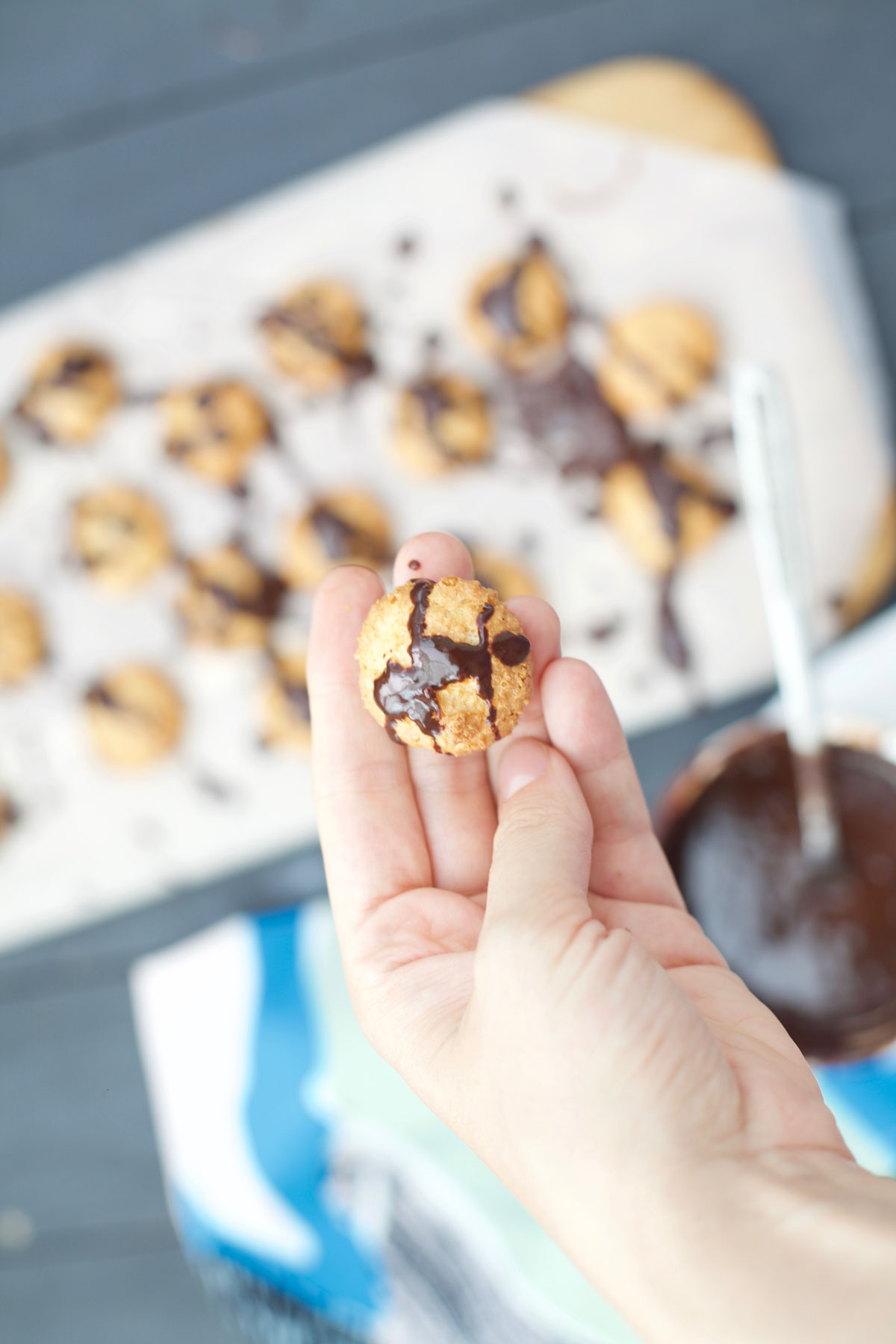 Vegan Macaroon Fluffy Coconut Cookie