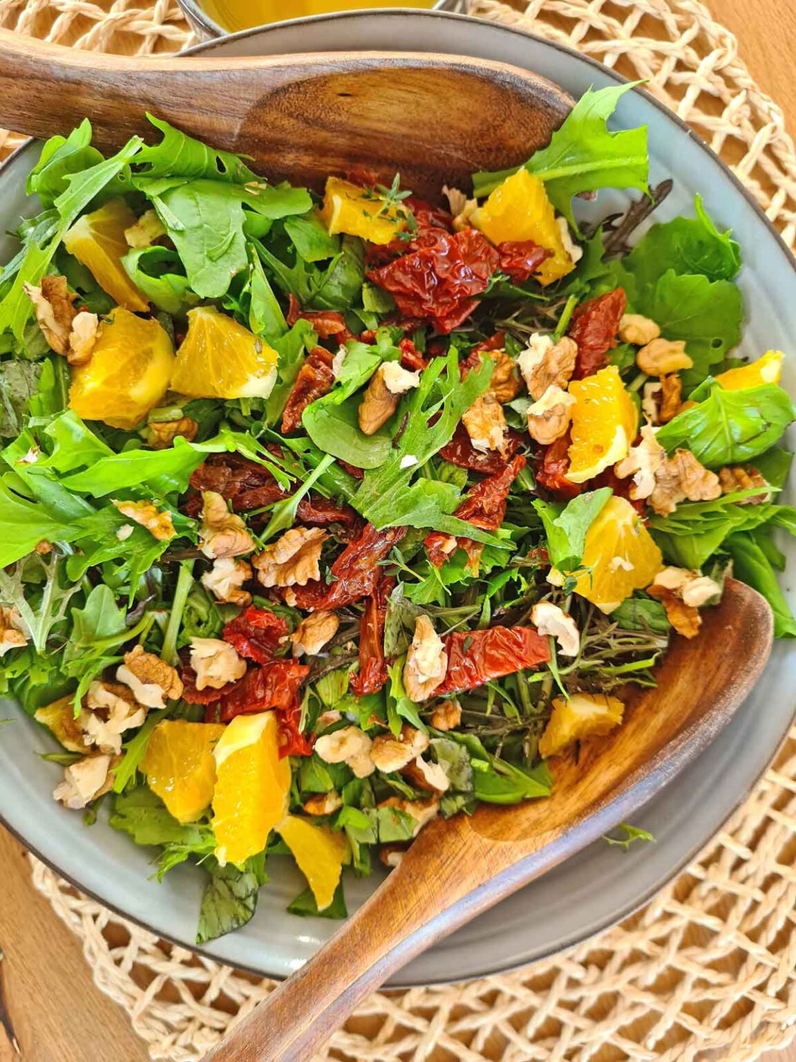 Vitamin Salad with Citrus Dressing